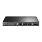 SWITCH 24P LAN Gigabit PoE+ L2 -incl. 4P SFP TP-LINK TL-SG3428MP L2+ 