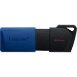 Kingston DataTraveller DTXM USB3.2 64GB Exodiam Nero/Blu (DTXM/64GB)