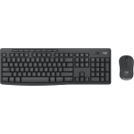 Kit Logitech Desk-Top MK370 Retail WIRELESS USB Tastiera 112 tasti silent e MOUSE 1000DPI NERO (920-012069)