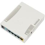 Mikrotik RB951G-2HnD 5 porte Fast + WiFi (802.11b/g/n), RAM 128MB