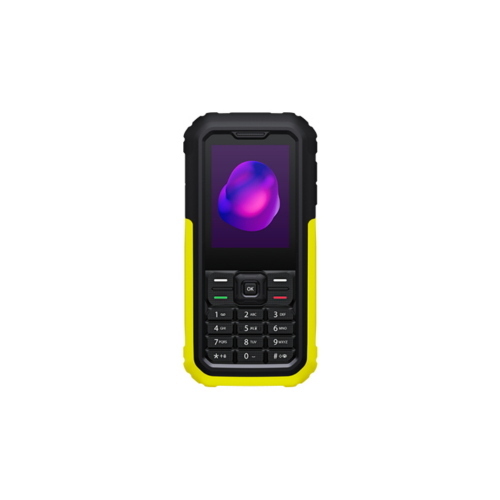TCL 3189 ILLUMINATING YELLOW RUGGED 4G PHONE 2.4" IP68 DUAL SIM