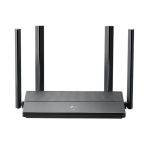Wireless ROUTER Wi-Fi6 AX1500 TP-LINK EX141 Dual band 1201M a 5GHz+300M a 2.4GHz-1P WAN Gigabit 3P LAN Gigabit -4 antenne