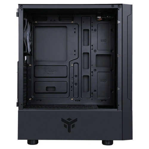 ITEK Case SIISBE 3.0 - Gaming Middle Tower, 3x12cm ARGB fan, USB3, Side Panel Temp Glass with hinge