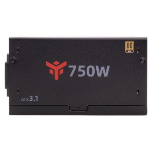 ITEK Alimentatore GBI750 - 750W- 80Plus Gold- ATX 3.1- Ventola FDB 14cm- Cond Giapponesi- Modulare