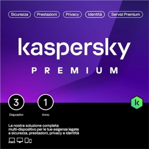KASPERSKY SlimBOX PREMIUM -- 3 Dispositivi (KL1047T5CFS-SSB)