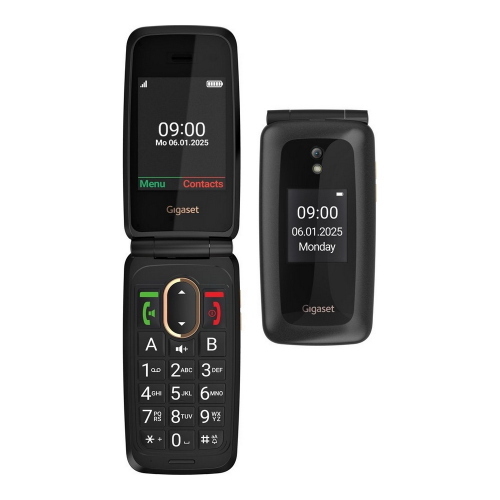 GIGASET GL795 BLACK EASY PHONE 4G CLAMSHELL 2.8"