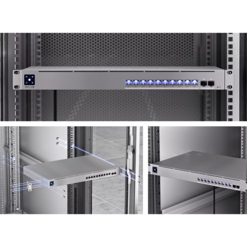 SWITCH UNIFI 10P UBIQUITI USW-PRO-XG-10-POE-EU 10P GBE POE+++ 2P 10G SFP+