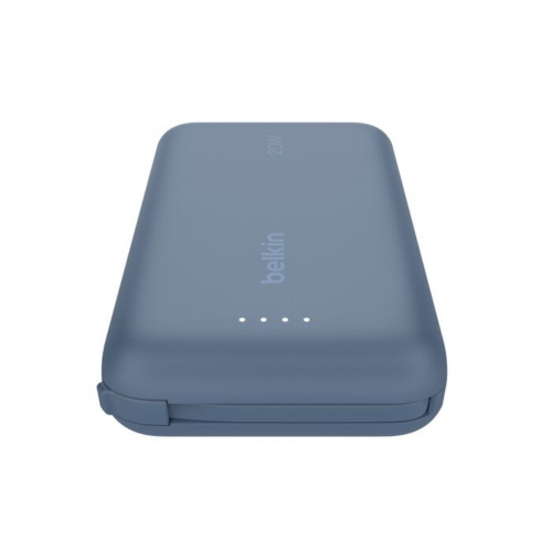 Power Bank Belkin 10k Pd20w integrated usb-c cable , BLU