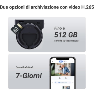 EZVIZ S10 TELECAMERA 2K+ Videocamera intelligente per videochiamate 2K+, schermo touch da 4 pollici, permette di tenere d'occhio i vostri cari con un'ampia copertura e immagini nitide, bluetooth.