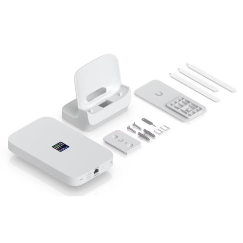 MODEM 5G Ubiquiti U5G-MAX Unifi 3.4GBPS downlink 2.5GBE RJ45 - Dual SIM/ESIM - POE -TOUCHSCREEN