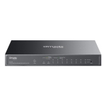 SWITCH 10P LAN Gigabit TP-LINK ES210GP Easy Managed 8P POE+ 1P Gigabit 1P Combo Gigabit RJ45/SFP- alim.PoE 63W