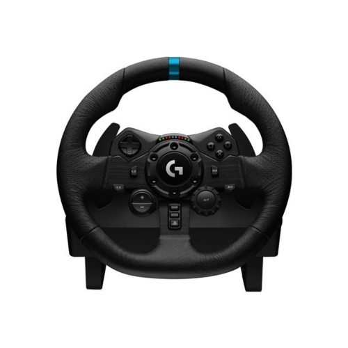 Logitech G G923 - volante, pedali e leva del cambio - cablato // per Microsoft Xbox One, Microsoft Xbox Series S, Microsoft Xbox Series X, PC