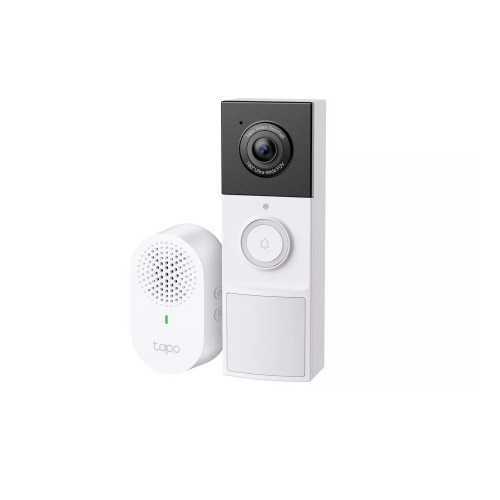 Videocitofono con videocamera TP-LINK Tapo D210 Ris.2304x1296, suonerie, 16:9 campo vis.160gradi - visione notturna