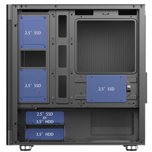 PC Working 35B Intel I7-12700, Fan Intel, 16Gb DDR5, 500Gb NVME - Windows 11 Professional