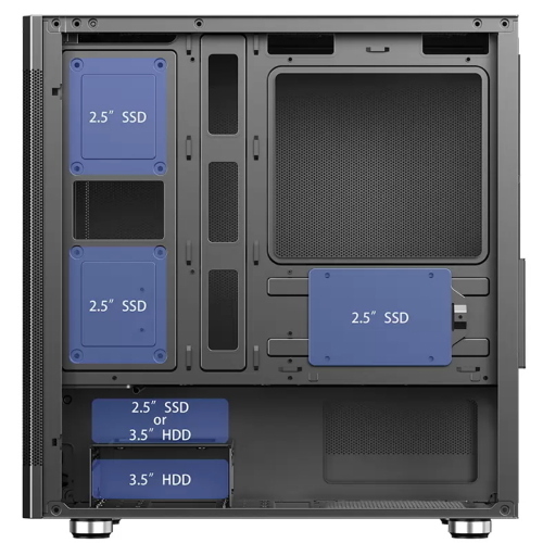 PC Working 35B Intel I7-12700, Fan Intel, 16Gb DDR5, 500Gb NVME - Windows 11 Professional
