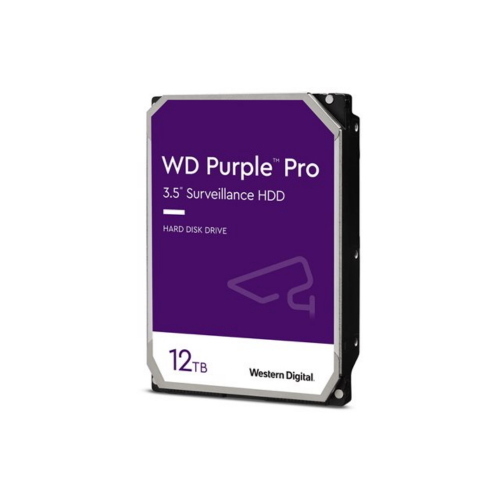HARD DISK SATA3 3.5 12000GB(12TB) WD122PURP WD 256mb cache 7200rpm PURPLE PRO videosorveglianza 24x7