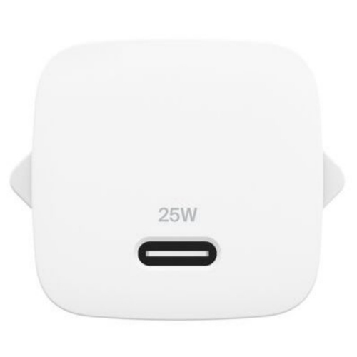 Belkin BoostCharge PROCaricabatteria da parete Dual USB-C da 25 W - Bianco