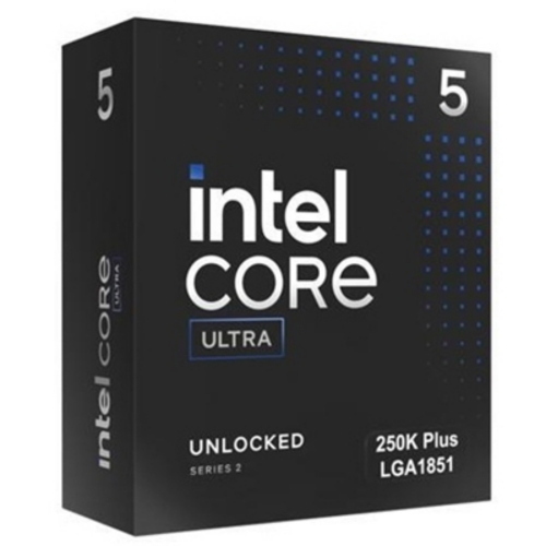 CPU INTEL Core Ultra 5 250K Plus 4,2Ghz (5,3Ghz turbo) 18Core BX80768250K 30MB LGA1851 125W Intel Graphic BOX NO FAN Gar. 3anni