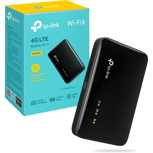 TP-Link M7005 Saponetta WiFi con Sim 4G WiFi 6 AX300 Batteria 2400mAh 