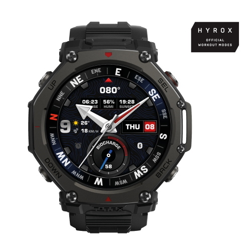 AMAZFIT T-REX 3 PRO SMARTWATCH 1,5" 48mm TACTICAL BLACK
