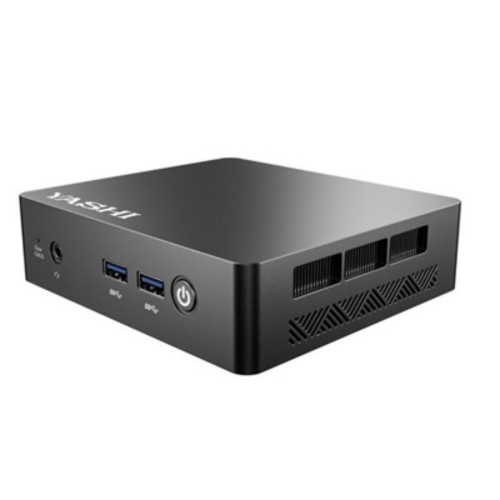 PC YASHI MINI NUCKY NY338 INTEL N5095 Active Fan 8GB LP DDR4 256SSD W11Pro 4USB 2xHDMI DP Glan Type C 2YOC