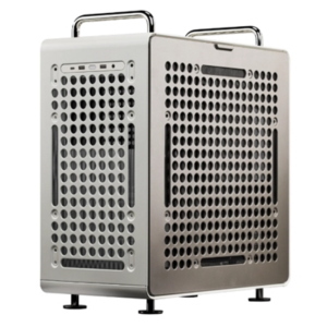 CABINET ATX MIDI TOWER COOLER MASTER Q540-LGNN-S00 QUBE 540 Moonstone 1x3.5/2.5 2xUSB3.2 4x120mmFan-support NoPsu VETRO LATERALE