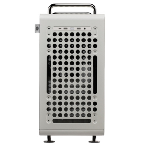 CABINET ATX MIDI TOWER COOLER MASTER Q540-LGNN-S00 QUBE 540 Moonstone 1x3.5/2.5 2xUSB3.2 4x120mmFan-support NoPsu VETRO LATERALE