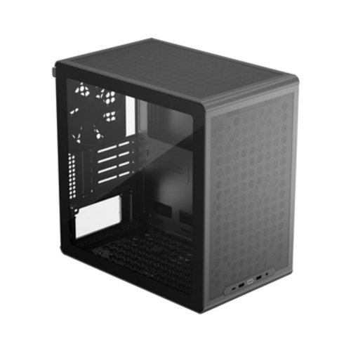 CABINET ATX MINI TOWER COOLER MASTER Q300LV3-KGNN-S00 Q300L V3 Black mATX 1x3.5 2x2.5 2xUSB3.2 1x140mm-FAN VETRO LATERALE NoAlim