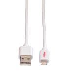 Cavo Apple Lightning a USB 1m Bianco / Cavo USB Lightning iPad/iPhone 5/6 1,0 mt
