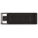 KINGSTON FLASH DRIVE USB-C 3.2 Gen1 64GB DataTraveler 70 DT70/64GB