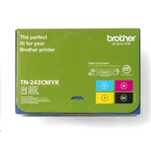 Brother MULTIPACK TN243CMYK Toner x HL L3230CDW, L3270CDW, DCP-L3550CDW MRC-L3730CDN, L3750CDW, L3770C