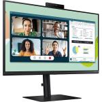 Samsung Monitor LCD con WebCam S24A400VEU 61 cm (24") Full HD LED - 16:9 - Nero - 609,60 mm Class - Tecnologia In-plane Switching (IPS) - FreeSync - 250 cd/m² Tipico, 200 cd/m² Minimo - 5 ms GTG - 75 Hz Refres
