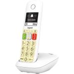 GIGASET E290 WHITE CORDLESS DECT SENIOR