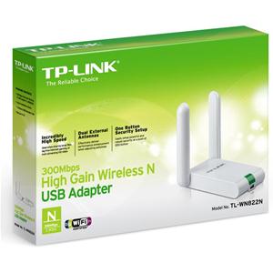 TP-LINK TL-WN822N Scheda di Rete USB Wireless High Gain N300 - due Antenne esterne orientabili