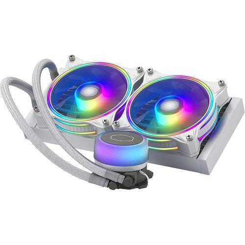 COOLER MASTER Dissipatore a liquido MasterLiquid ML240 ILLUSION White Edition