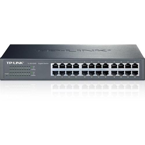 TP-LINK TL-SG1024D Switch Gigabit 24 Porte per desktop e rack