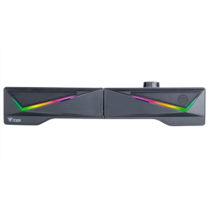 ITEK Gaming Soundbar S101 - RGB, BlueTooth, Jack 3.5mm, Touch, Modalit singola o 2.0