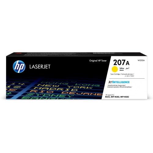HP Toner 207A W2212A Giallo 1.250pg LaserJet Color Pro M255DW