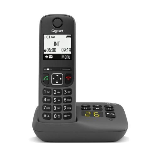 GIGASET AS 490 SEGRETERIA BLACK DECT