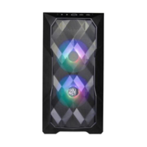 COOLER MASTER Case MasterBox TD300 Mesh,2USB3.2,2xCombo 2.5"/3.5",2x2.5",2x120mm SickleFlow PWM ARGB Front Fans,ARGB/PWM Hub,Rad. Supp.,NO PSU