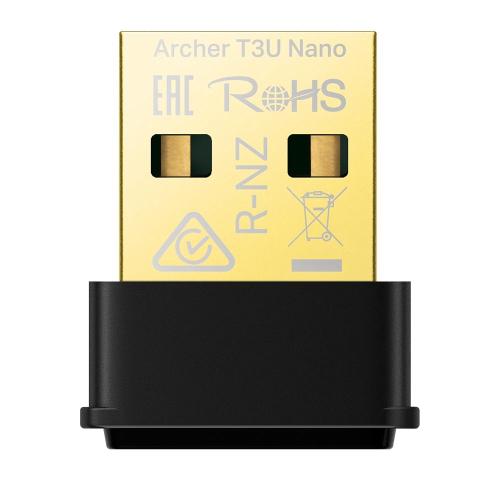Wireless USB Archer T3U Nano AC1300 Dual Band, USB 2.0, MU-MIMO (ARCHER T3U Nano)