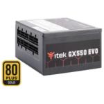 ITEK Alimentatore GX550 EVO - SFX, 550W, 80Plus Gold, Ventola FDB 92mm, Cond Giapponesi, Modulare