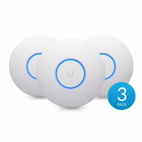 Ubiquiti Kit 3 UAP Nano HD 802.11AC W2 POE 802.3af *NO ALIM* (UAP-nanoHD-3)