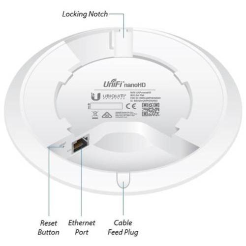 Ubiquiti Kit 3 UAP Nano HD 802.11AC W2 POE 802.3af *NO ALIM* (UAP-nanoHD-3)