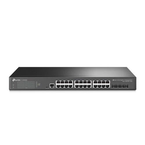 Switch TP-Link SG3428X 24x1Gbps, 4x10G SFP+,1 Micro USB Cons.P. 1 Cons P.,Cen. Man.(SG3428X)