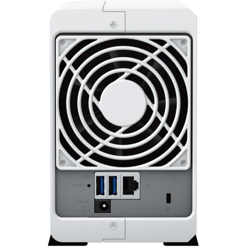 NAS Synology DS223J 2xSata 2,5"/3,5" NO HDD (Realtek RTD1619B quad-core 1 GB Ram 1 porta LAN RJ-45 1GbE)