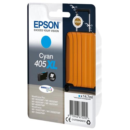 Epson 405XL Ciano Trolley WF3820, WF4820, WF4830, WF7830, WF7840 C13T05H24010