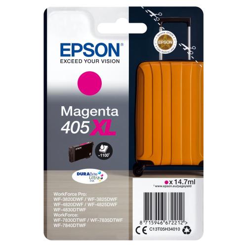 Epson 405XL Magenta Trolley WF3820, WF4820, WF4830, WF7830, WF7840 C13T05H34010