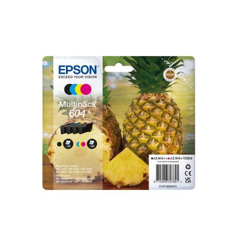 Epson 604 Multipack Ananas XP 2200 XP3200 XP 4200 WF2910DWF W2930DW WF2935, WF2950 C13T10G64010
