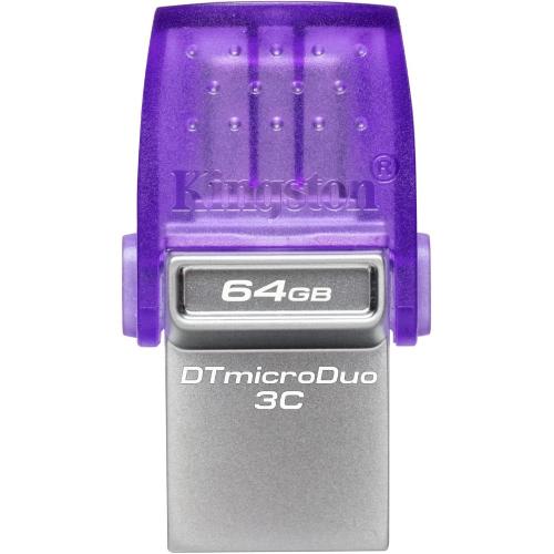KINGSTON 64Gb microDuo 3C Flash USB - USB3.1 + USB-C - DTDUO3CG3/64GB